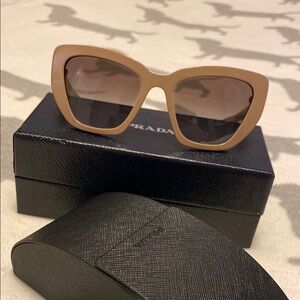 Prada Tan Women's Sunglasses